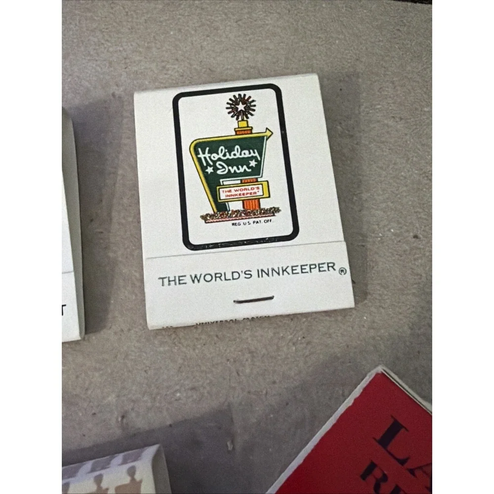 Vintage Matchbook Lot of 6 Holiday‎ Inn Hotel Matches Motel